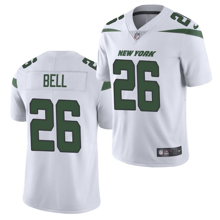 Men New York Jets #26 Le Veon Bell Nike White Vapor Limited NFL Jersey->new york jets->NFL Jersey